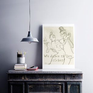 Foto We dance in this kitchen Lautrec, Dancing Couple