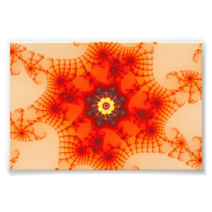 Foto Web del fuego - arte del fractal