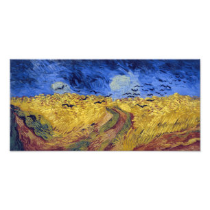 Foto Wheatfield with Crows Van Gogh