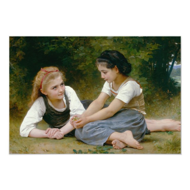 Foto William-Adolphe Bouguereau - Las Reuniones Nueces (Frente)