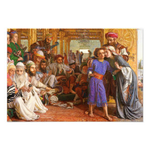 Foto William Holman Hunt - El hallazgo del salvador