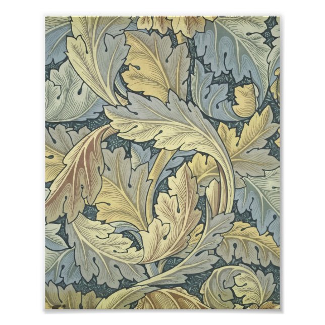 Foto William Morris Acanthus deja el Art Nouveau floral (Frente)