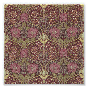 Foto William Morris, Honeysuckle, patrón floral, arte