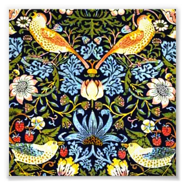 Foto William Morris - Ladrón de Fresas,  (Frente)