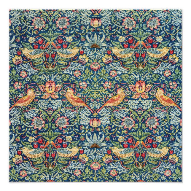 Foto William Morris - Ladrón de fresas (Frente)