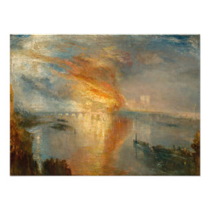 Foto William Turner - La quema del Parlamento