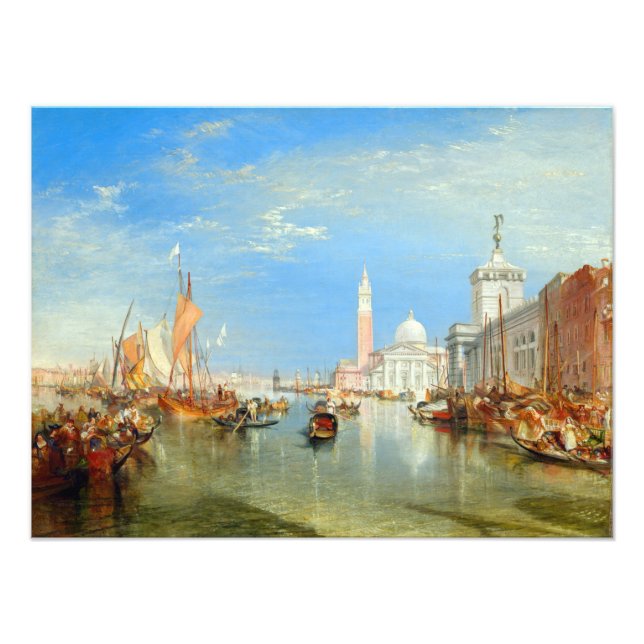 Foto William Turner - Venecia, Dogana y San Giorgio (Frente)