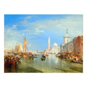 Foto William Turner - Venecia, La Dogana y San Giorgio