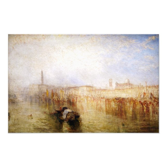 Foto William Turner - Venecia Quay, Palacio Ducal (Frente)