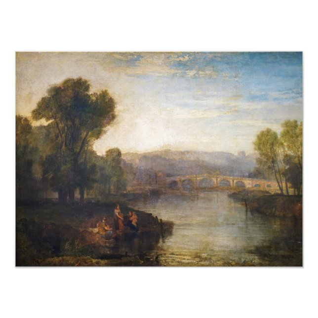 Foto William Turner - Vista de la colina de Richmond y  (Frente)