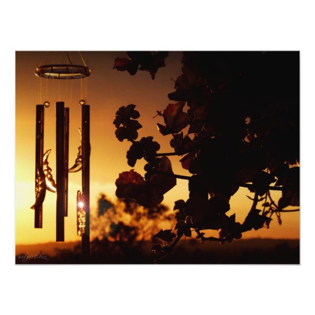 Foto Wind chime Golden Sunset (Frente)