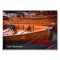 Windermere Los Barcos Del Distrito Del Lago