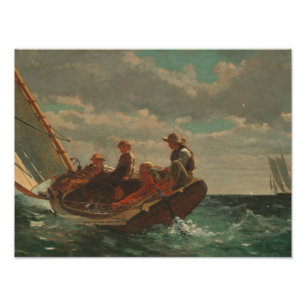 Foto Winslow Homer - Breezing Up (Un Viento Justo)