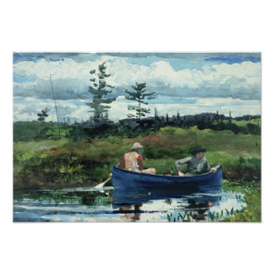 Foto Winslow Homer - El barco azul