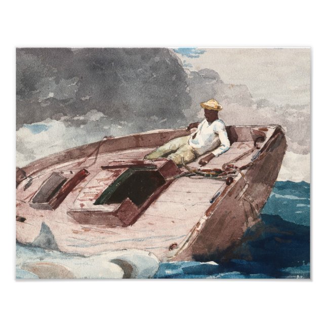 Foto Winslow Homer - La Corriente del Golfo (Frente)