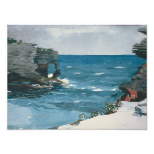 Foto Winslow Homer - Rocky Shore, Bermudas