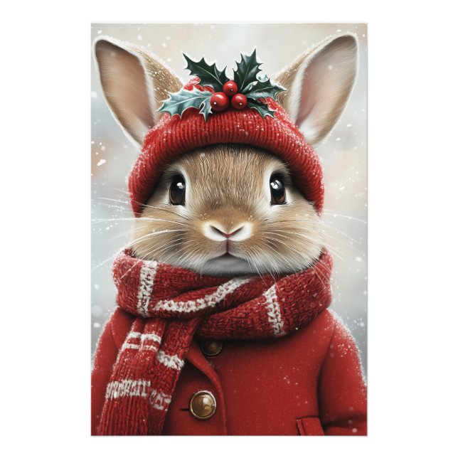 Foto Winter Wonderland Bunny (Frente)