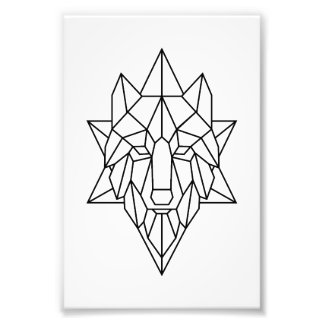Foto Wolf geometric art Wall Art Décor Posters