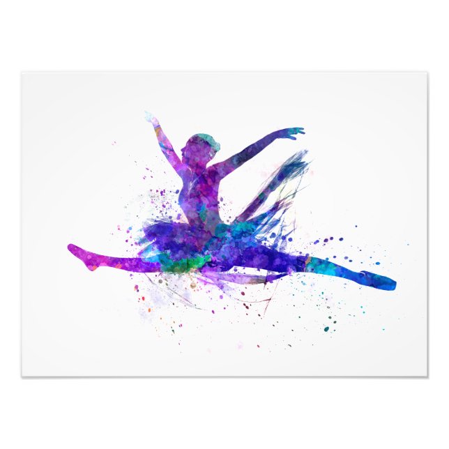 Foto Woman ballerina ballet dancer dancing (Frente)