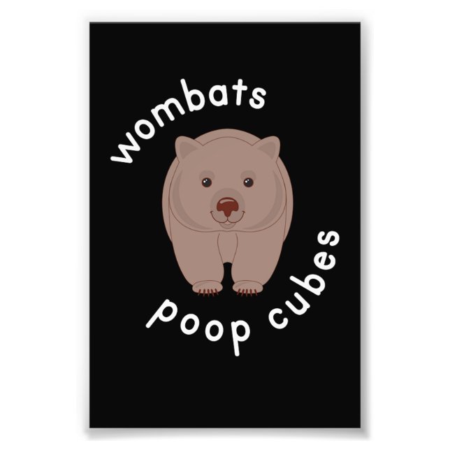 Foto Wombat Poop Cube Australia (Frente)
