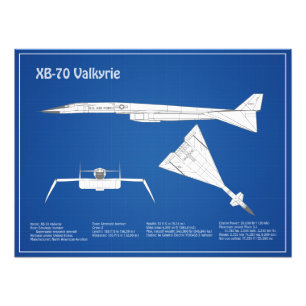 Foto XB-70 Valkyrie - Planes de Planes de Plano de Plan