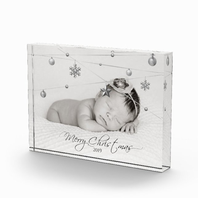 Foto y caligrafía de Navidades personalizados (Derecha)