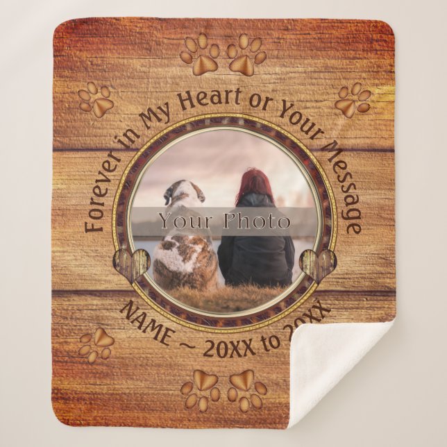 Foto y manta personalizada en el monumento a los p (Anverso)