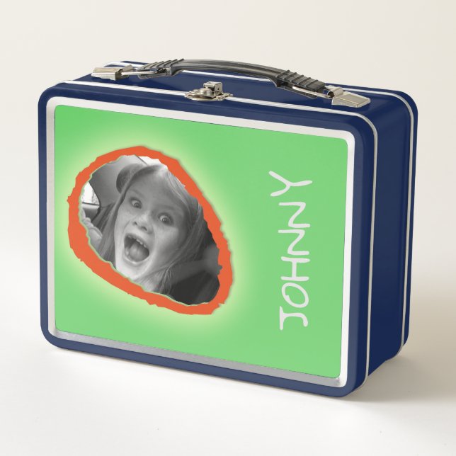 Foto y nombre del Personalizado verde (Anverso)