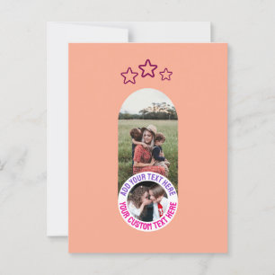 Foto y tarjeta de mensaje de Personalizado 📸 - Te