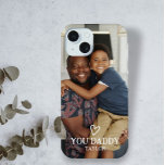 Foto y texto personalizados<br><div class="desc">Haz un caso de teléfono personalizado de Ricaso para foto amor para corazón - agrega tus propias fotos y texto - regalos de foto-keepsake</div>