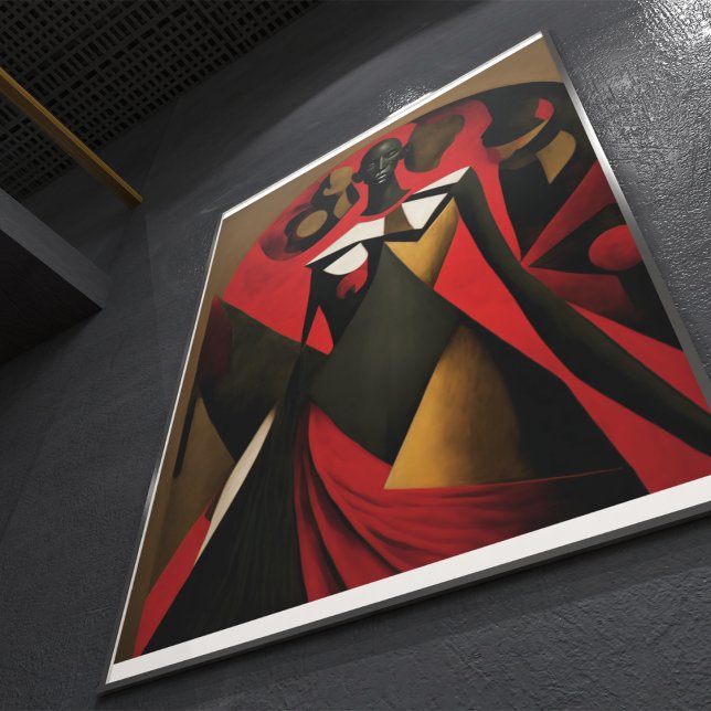 Foto YAO de Exú Celebração do Mensageiro (Poder de Exú na parede.)