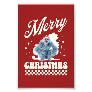 Foto Yeti Divertido - Feliz Navidad