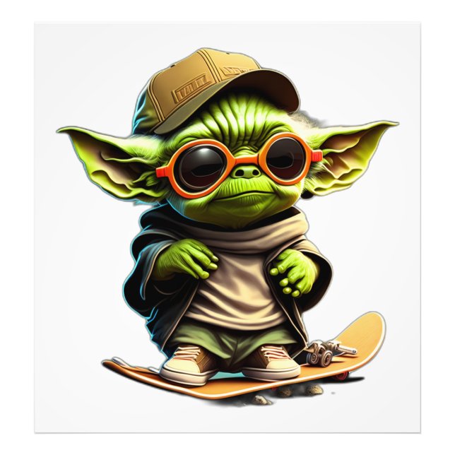 Foto Yoda Skate (Frente)