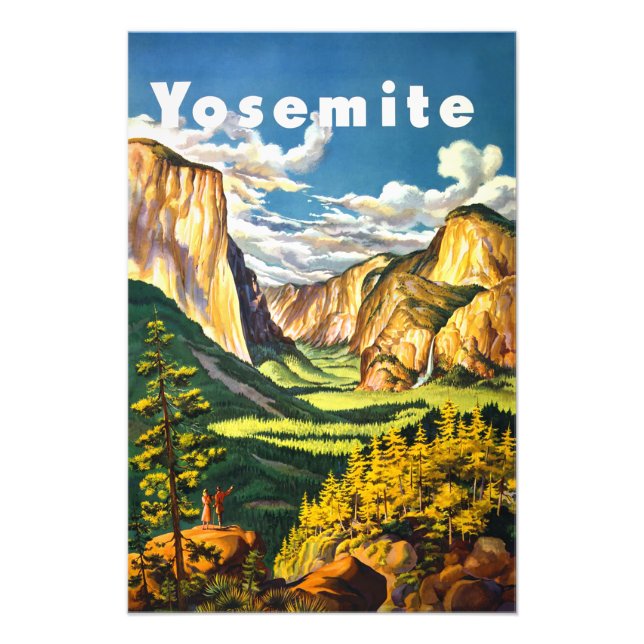 Foto Yosemite National Park California Travel Art (Frente)