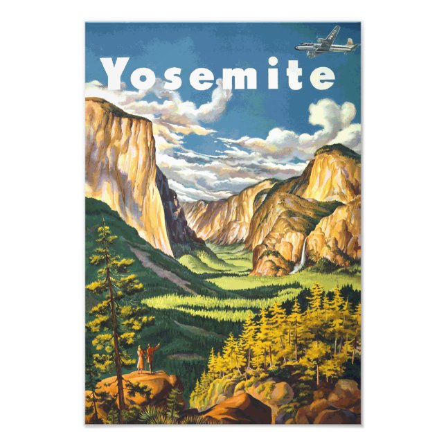 Foto Yosemite Travel Art (Frente)