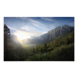 Foto Yosemite Valley Sunrise desde el punto de inspirac