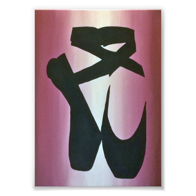 Foto Zapatillas de ballet 5x7 Imprimir (Frente)