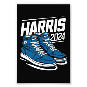 Foto Zapatillas Harris 24 Vota Presidente Kamala Elecci