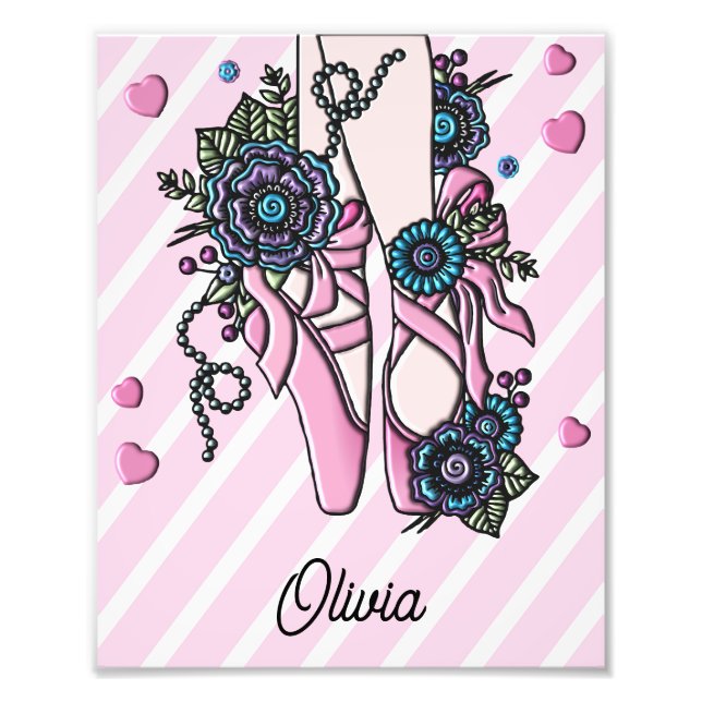 Foto Zapatos de ballet personalizados (Frente)