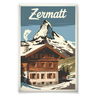 Foto Zermatt vintage