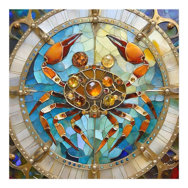 Foto Zodiaco - Cáncer El Cangrejo (Frente)