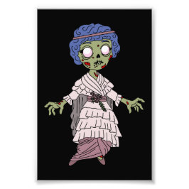 Foto Zombie Gibson Girl 1910