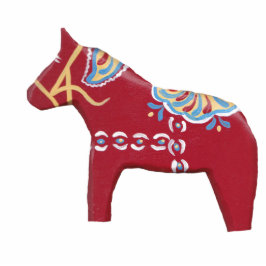 Fotoescultura Navidades Dala Horse Ornament