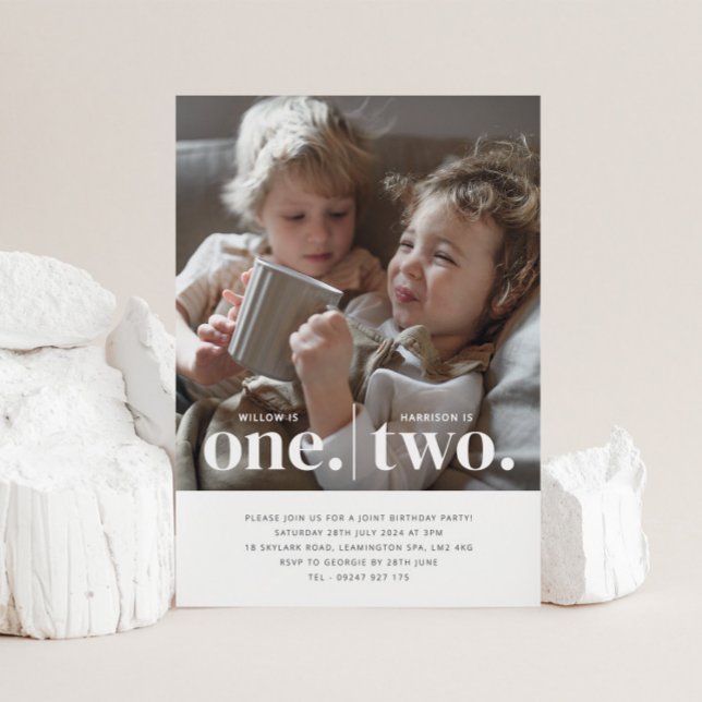 Fotografía 1ª y 2ª Invitación de cumpleaños conjun (Subido por el creador)