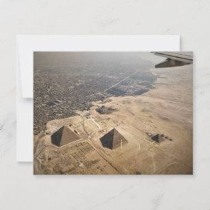 fotografía aérea de pirámides de Egipto