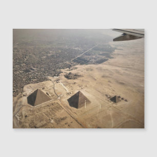 fotografía aérea de pirámides de Egipto