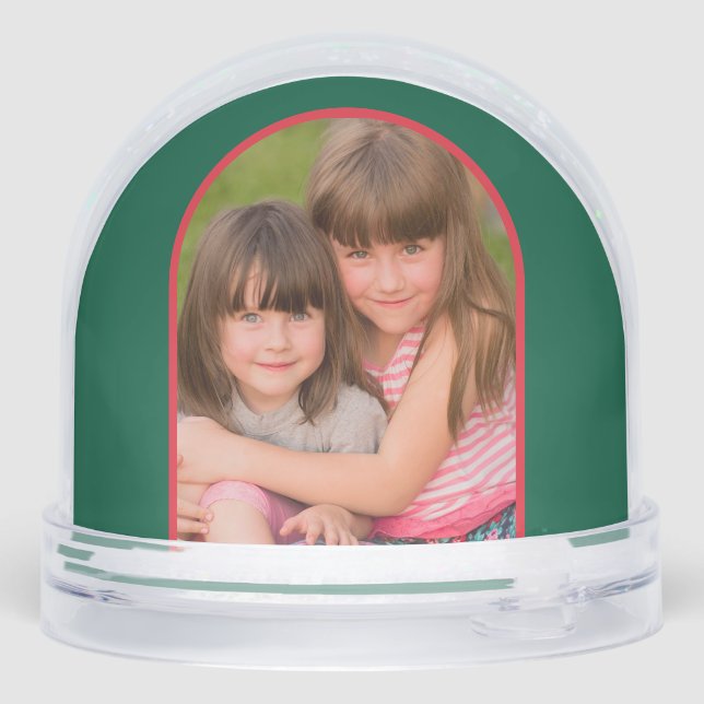 Fotografía anual del árbol gráfico rojo verde de H (Reverso)