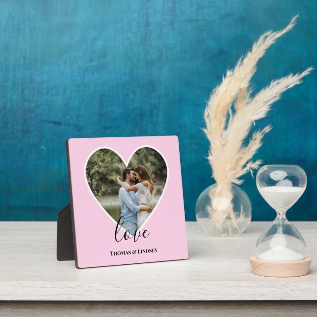 Fotografía boda Fotografía de un marco cardíaco ro (in situ)