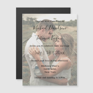 fotografía boda moderna superposición imán de invi