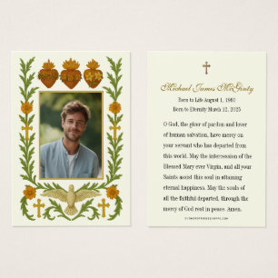 Fotografía conmemorativa del funeral de Holy Famil